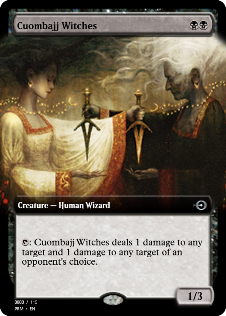 Cuombajj Witches (PRM-86102) - Magic Online Promos Foil