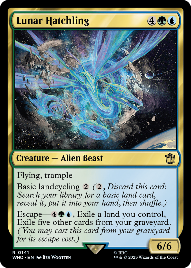 Lunar Hatchling (WHO-141) - Doctor Who Foil