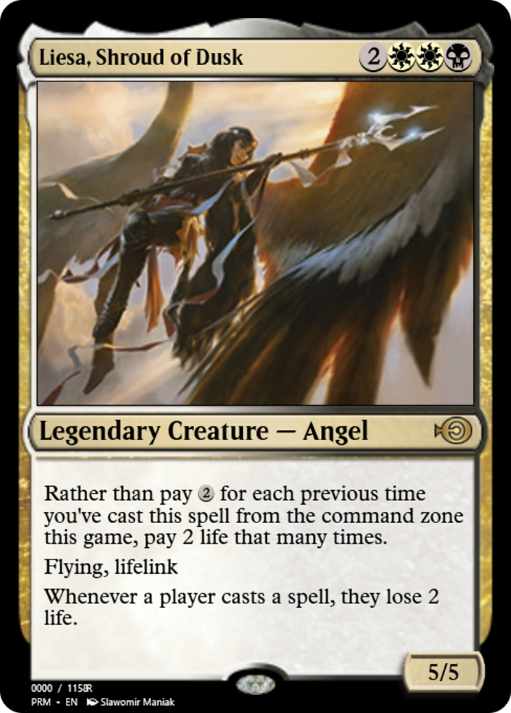 Liesa, Shroud of Dusk (PRM-86244) - Magic Online Promos Foil