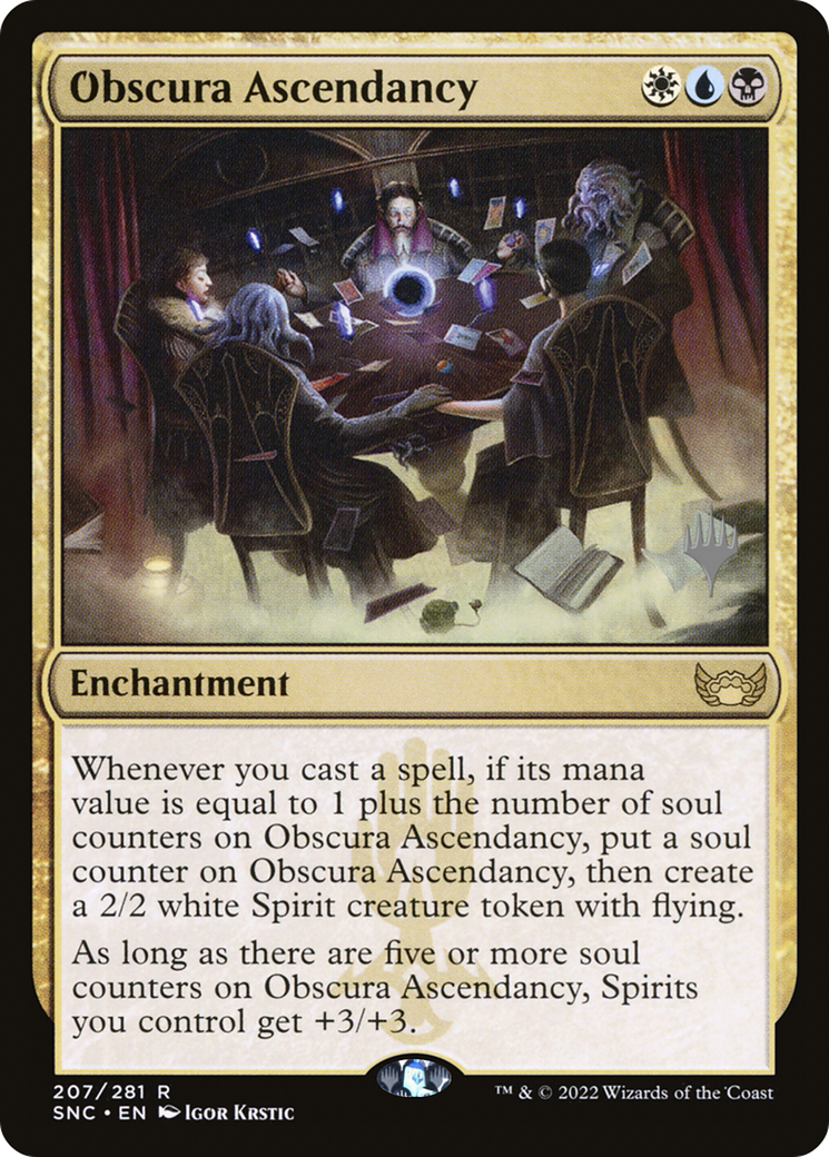 Obscura Ascendancy (PPSNC-207P) - Streets of New Capenna Promos Foil