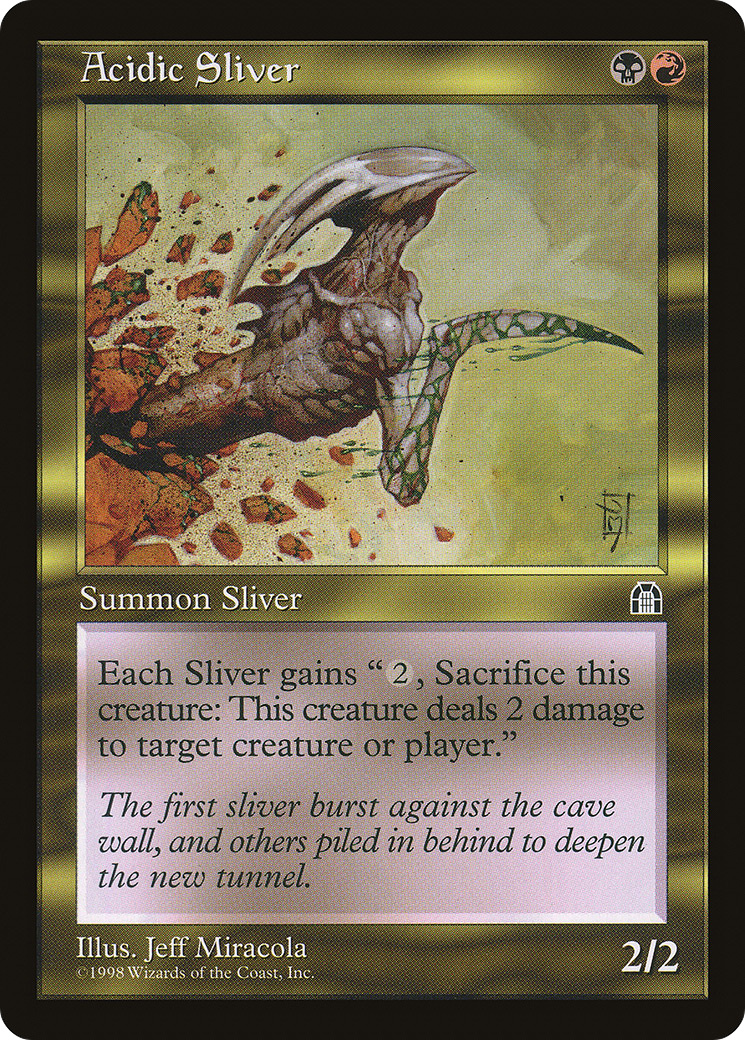 Acidic Sliver (STH-126) - Stronghold