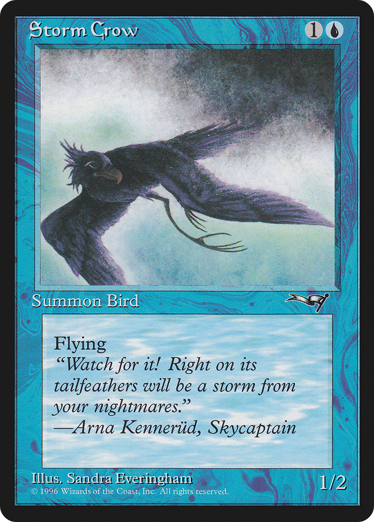Storm Crow (Flying Left) (ALL-36B) - Alliances