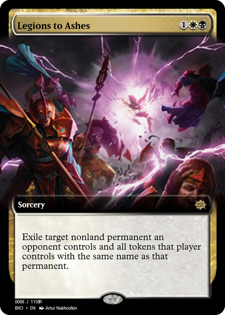 Legions to Ashes (PRM-105784) - Magic Online Promos