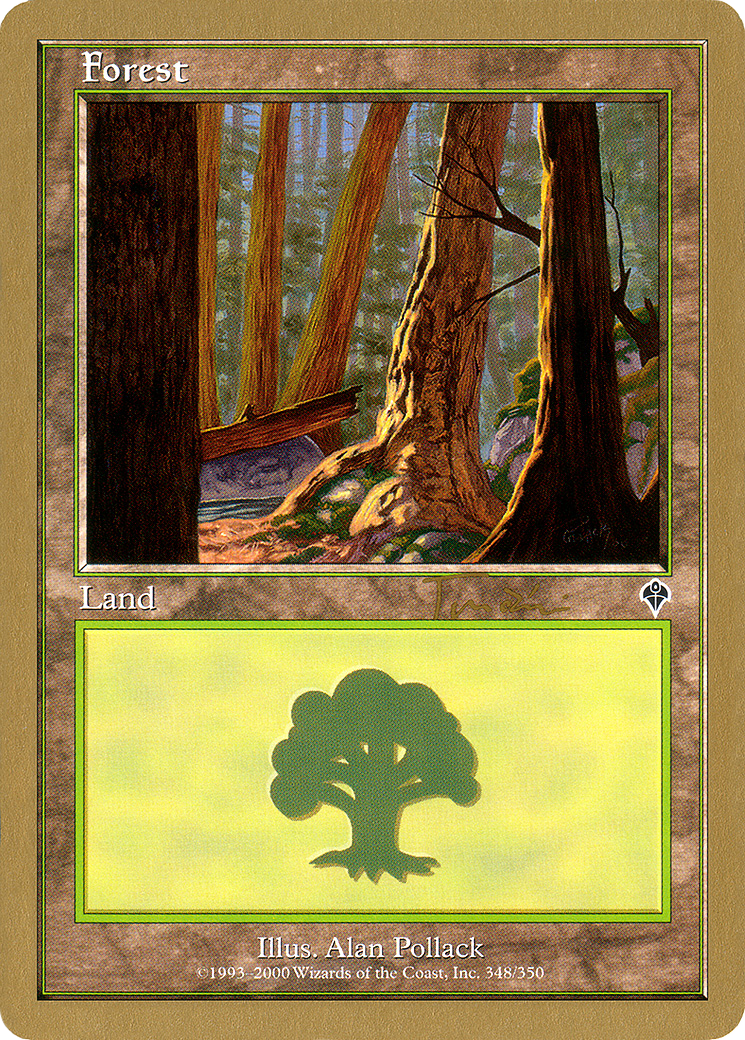Forest (348) - 2001 Jan Tomcani (INV) (WCD-JT348A) - World Championship Decks 2001