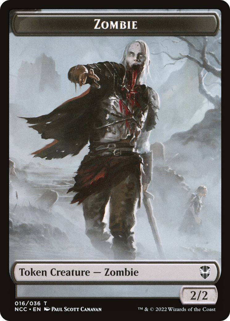 Zombie (TNCC-016) - New Capenna Commander Tokens