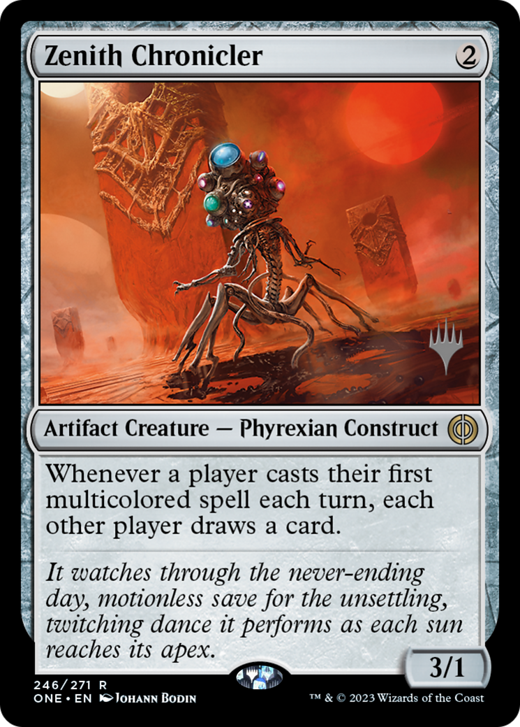 Zenith Chronicler (PPONE-246) - Phyrexia: All Will Be One Promos