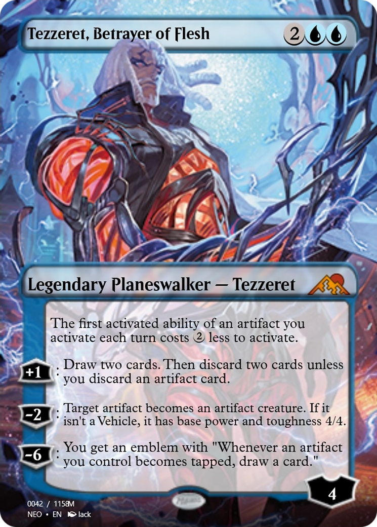Tezzeret, Betrayer of Flesh (PRM-97947) - Magic Online Promos