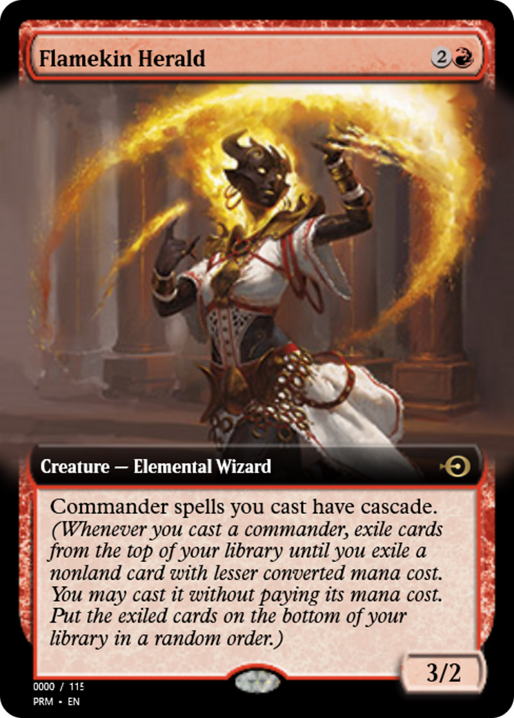Flamekin Herald (PRM-85972) - Magic Online Promos Foil