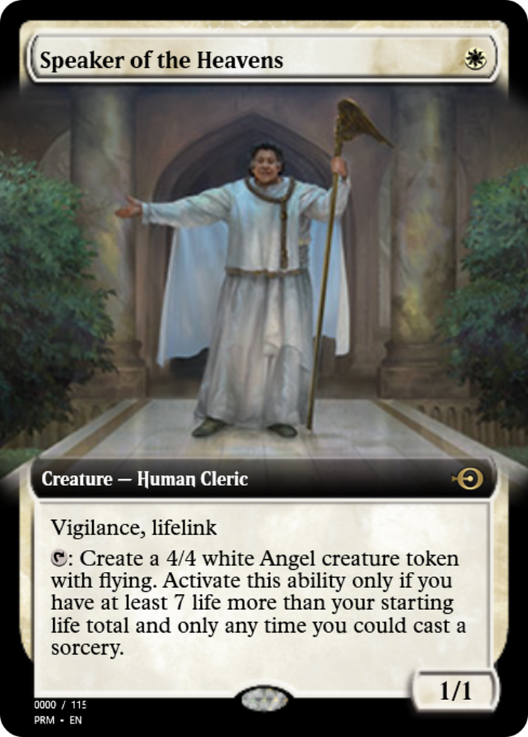 Speaker of the Heavens (PRM-81928) - Magic Online Promos Foil