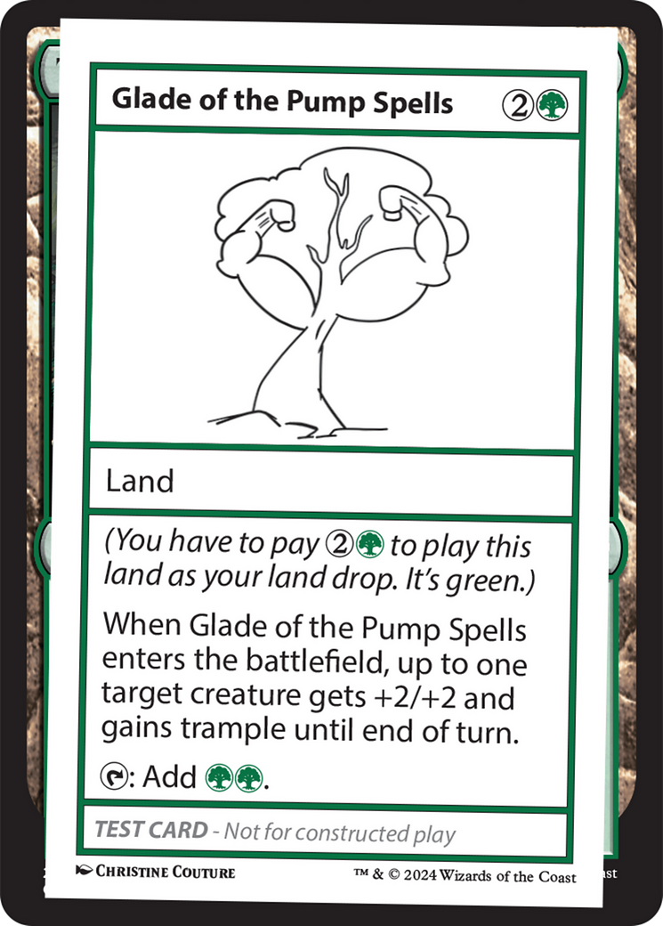 Glade of the Pump Spells (MB2PC-576) - Mystery Booster 2