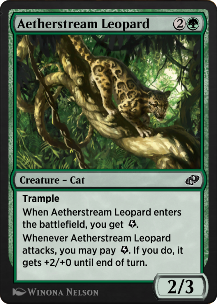 Aetherstream Leopard (J21-538) - Jumpstart: Historic Horizons