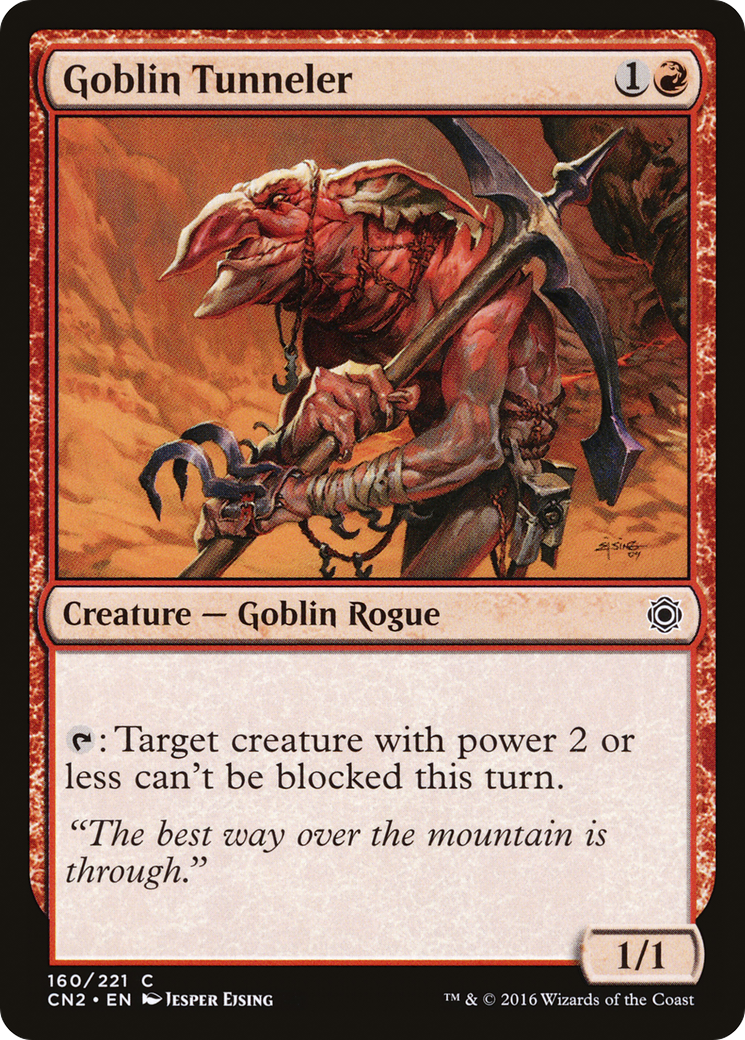 Goblin Tunneler (CN2-160) - Conspiracy: Take the Crown