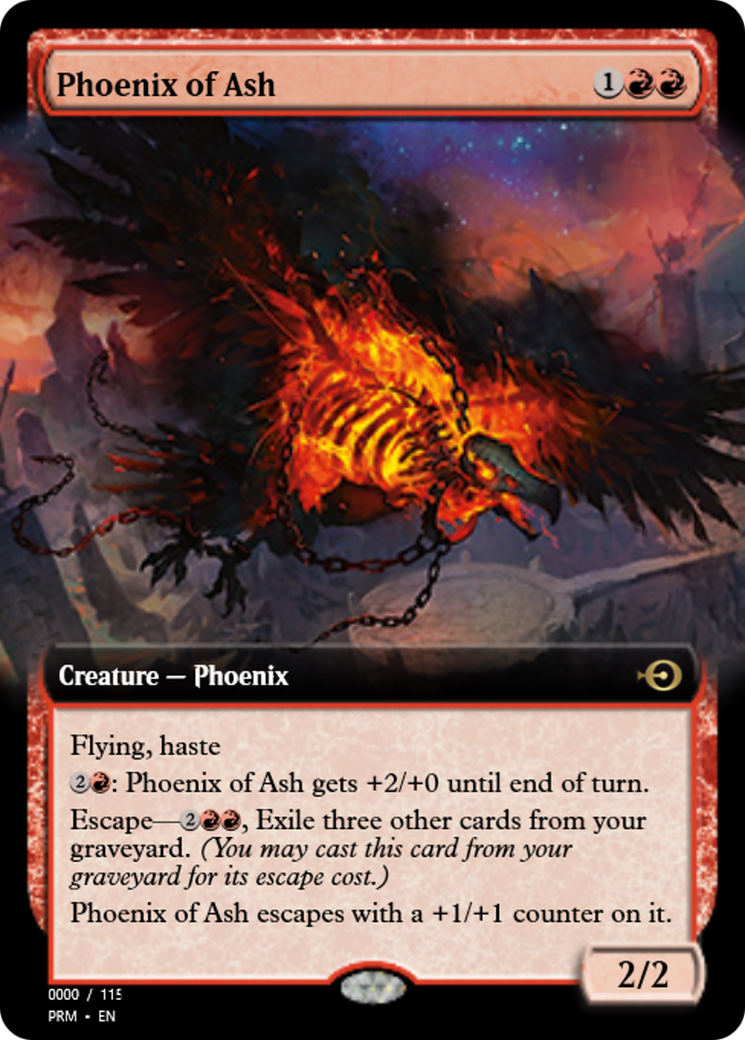 Phoenix of Ash (PRM-79915) - Magic Online Promos Foil