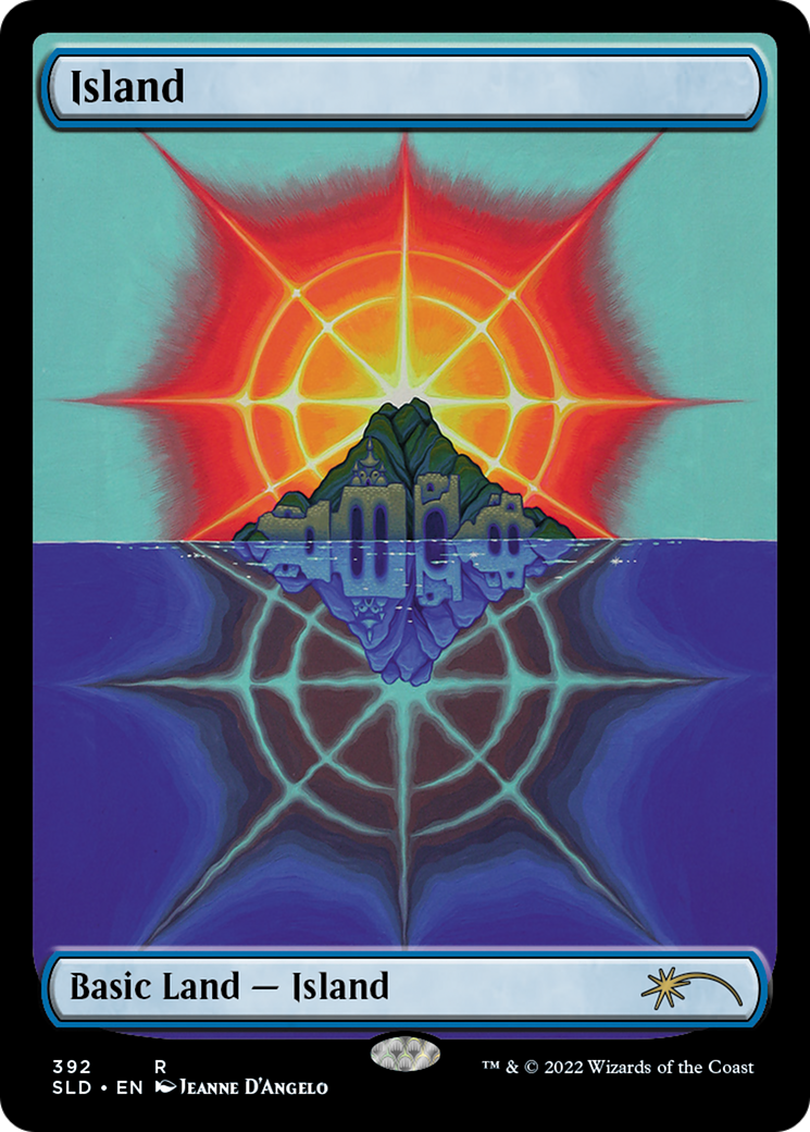 Island (392) (SLD-392) - Secret Lair Drop: (Full Art) Foil