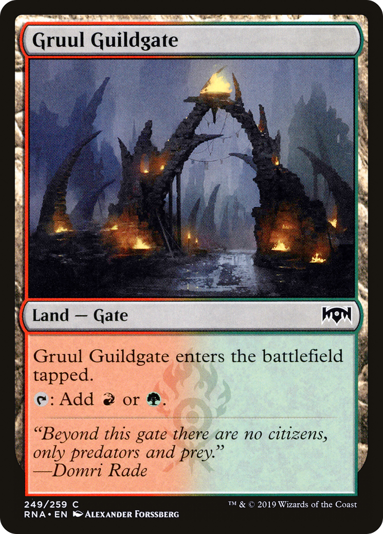 Gruul Guildgate (249) (RNA-249) - Ravnica Allegiance Foil