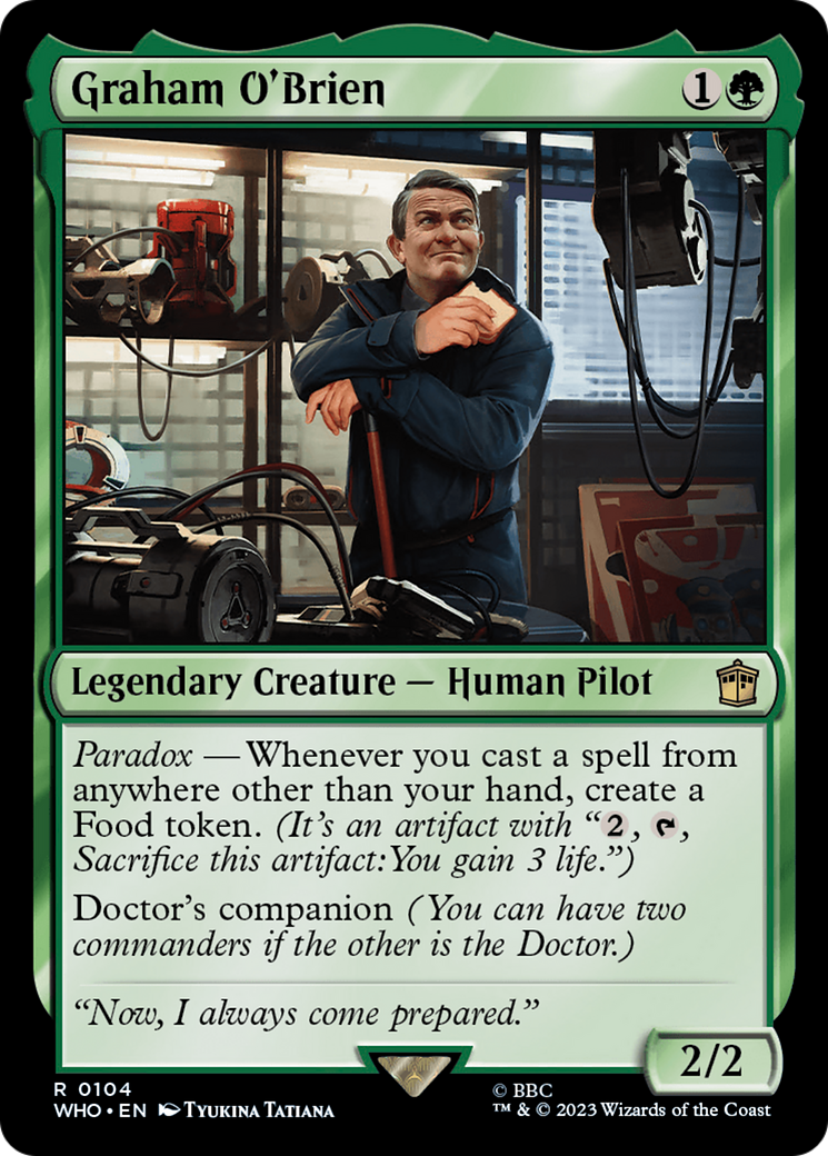 Graham O'Brien (WHO-104) - Doctor Who