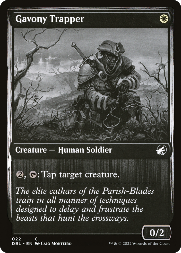 Gavony Trapper (DBL-022) - Innistrad: Double Feature