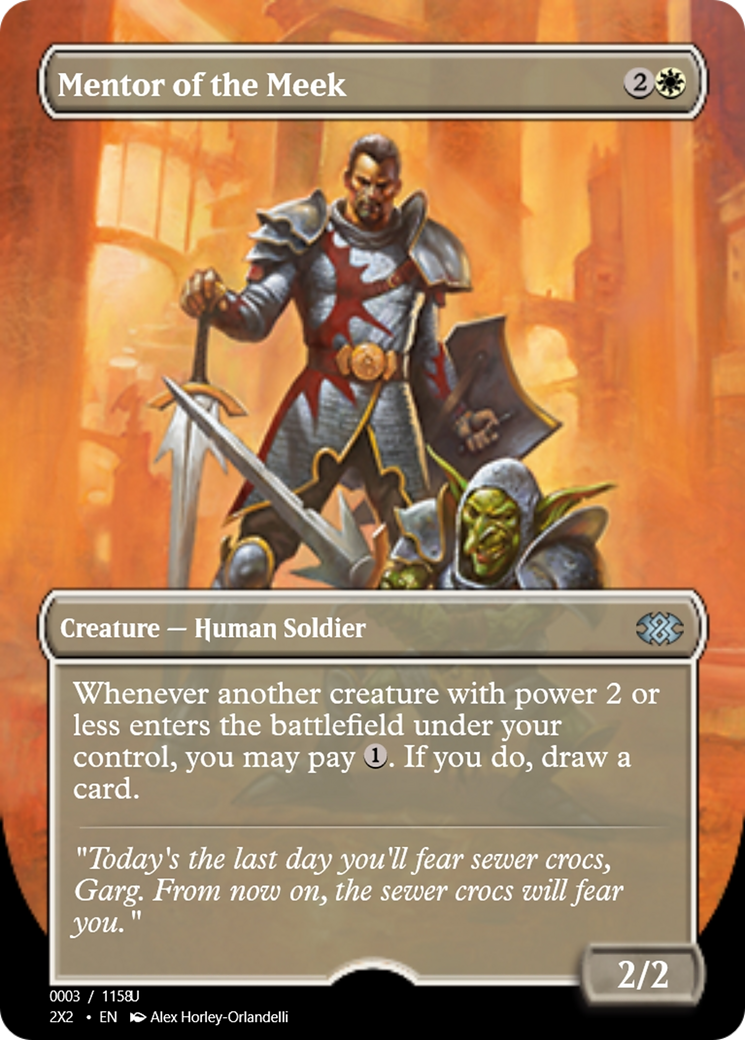 Mentor of the Meek (PRM-102219) - Magic Online Promos