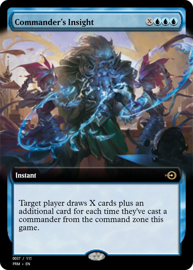 Commander's Insight (PRM-90046) - Magic Online Promos Foil
