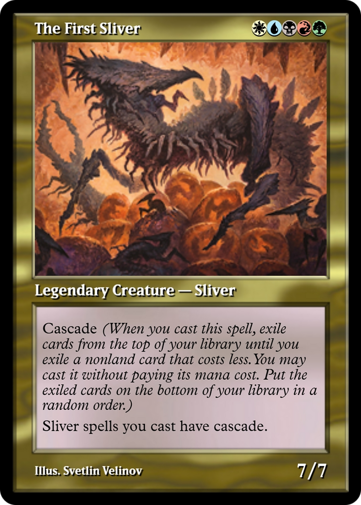 The First Sliver (PRM-91325) - Magic Online Promos Foil