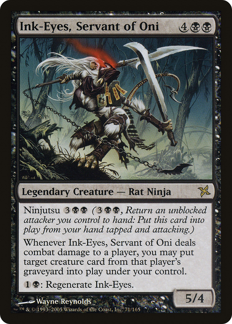 Ink-Eyes, Servant of Oni (BOK-071) - Betrayers of Kamigawa Foil