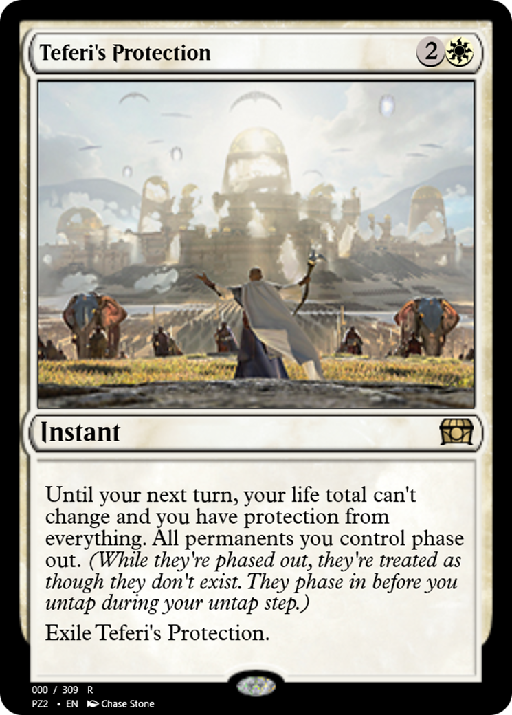 Teferi's Protection (PZ2-65701) - Treasure Chest Foil
