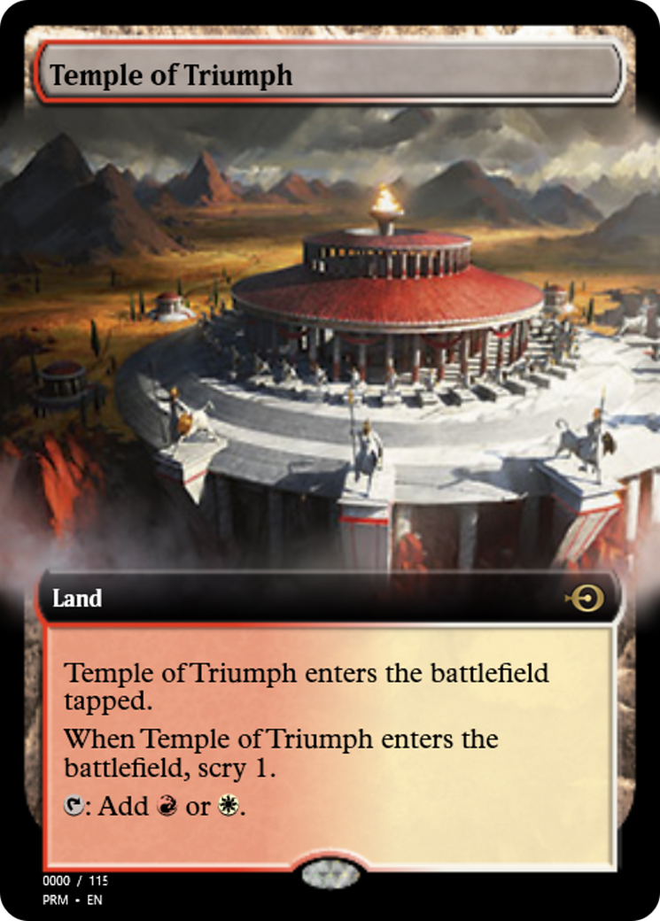 Temple of Triumph (PRM-81978) - Magic Online Promos