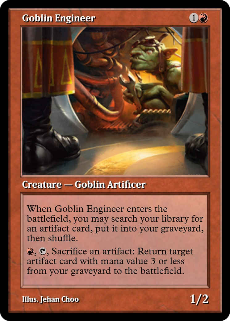 Goblin Engineer (PRM-91279) - Magic Online Promos
