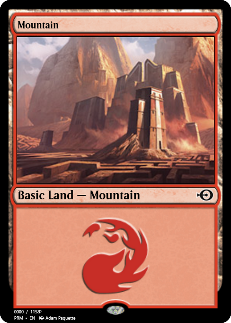 Mountain (PRM-81898) - Magic Online Promos