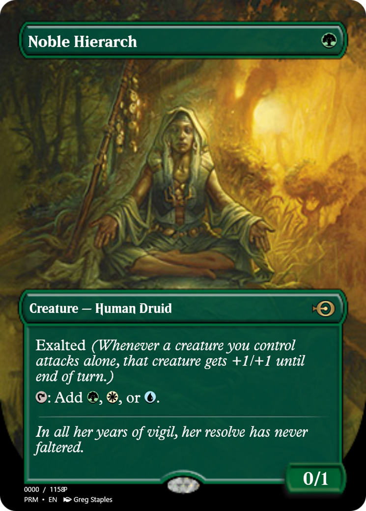 Noble Hierarch (PRM-82826) - Magic Online Promos