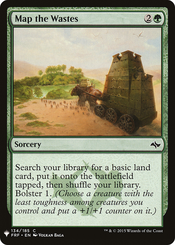 Map the Wastes (LIST-FRF-134) - The List