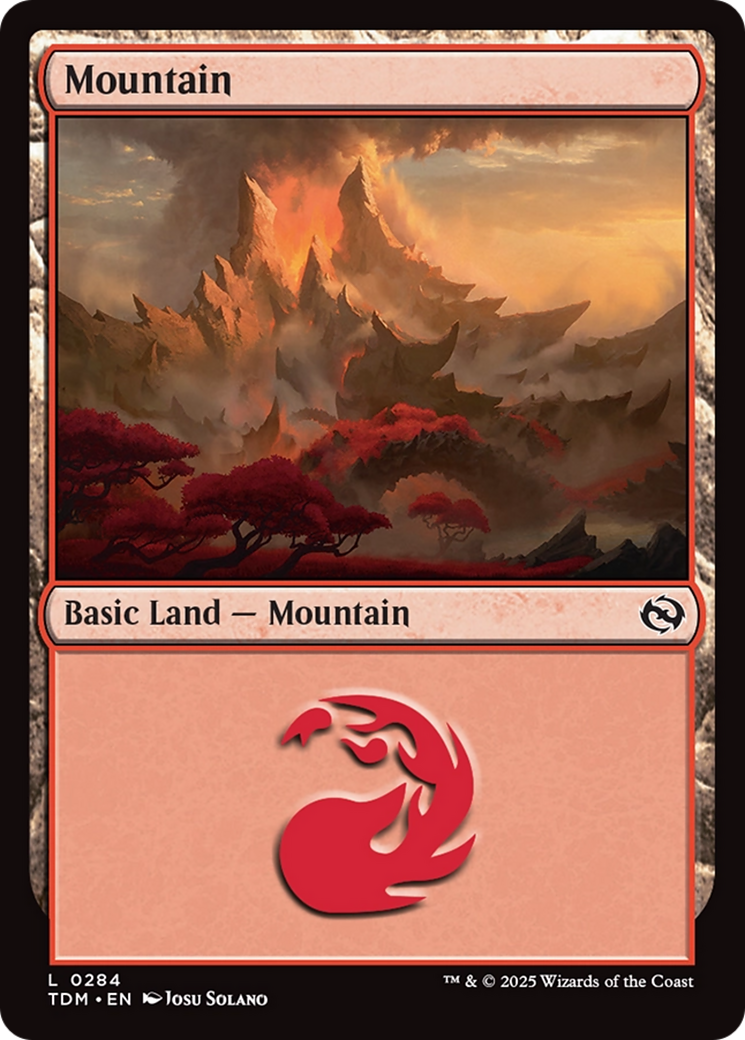 Mountain (TDM-284) - Tarkir: Dragonstorm