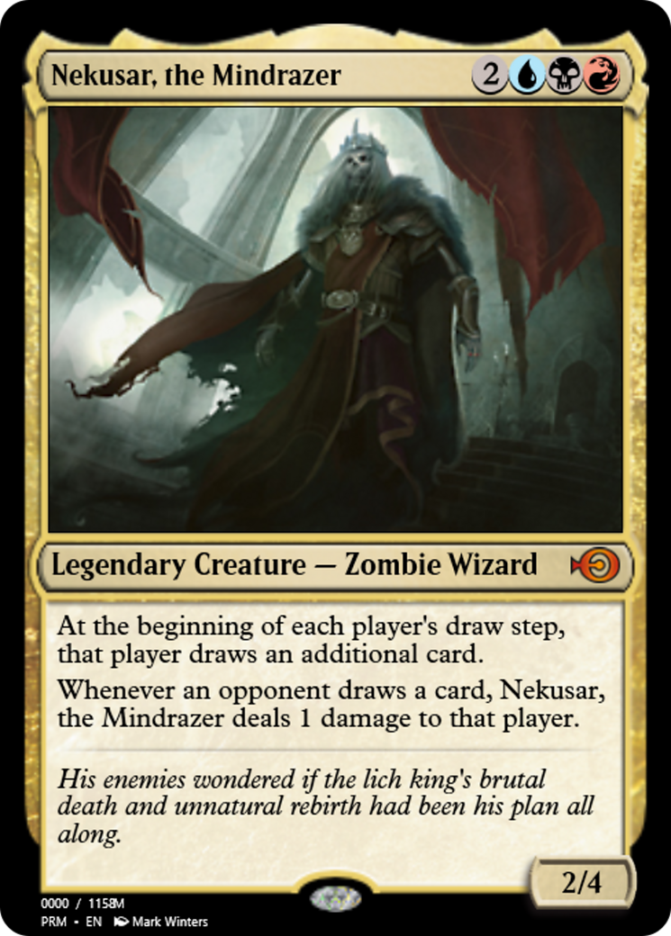 Nekusar, the Mindrazer (PRM-86192) - Magic Online Promos