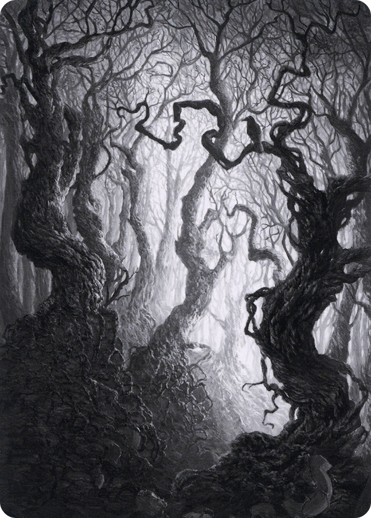 Forest // Forest (AMID-080) - Midnight Hunt Art Series (Borderless)