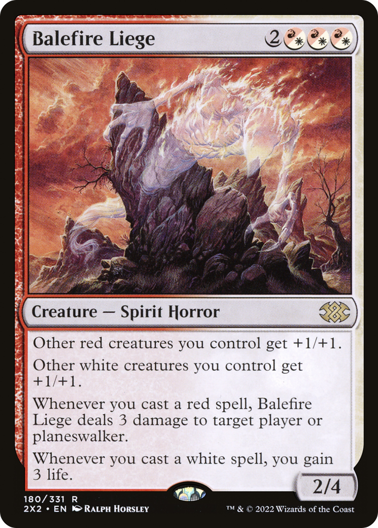 Balefire Liege (2X2-180) - Double Masters 2022 Foil