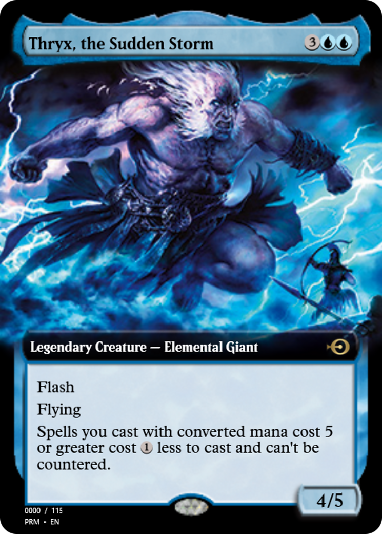 Thryx, the Sudden Storm (PRM-79883) - Magic Online Promos