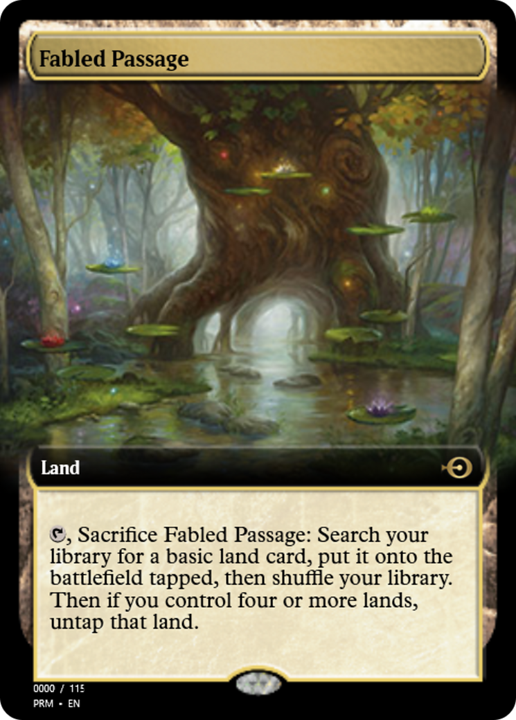 Fabled Passage (PRM-81996) - Magic Online Promos Foil