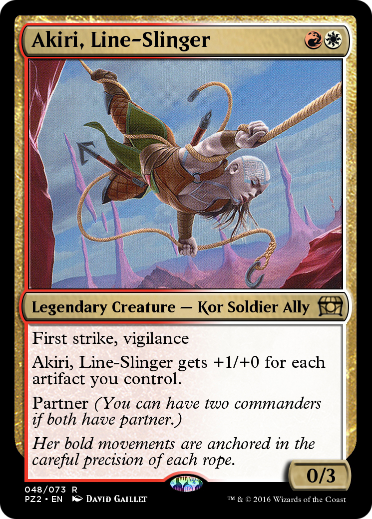Akiri, Line-Slinger (PZ2-048) - Treasure Chest Foil