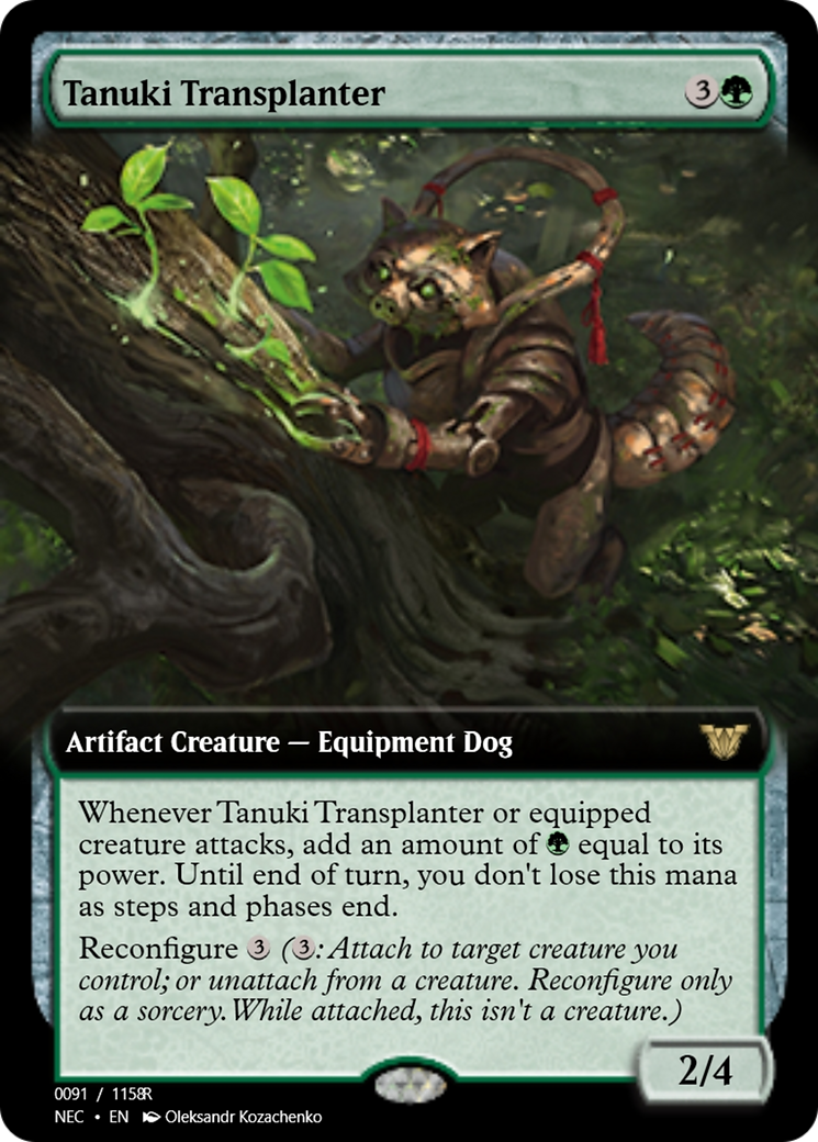 Tanuki Transplanter (PRM-98045) - Magic Online Promos Foil
