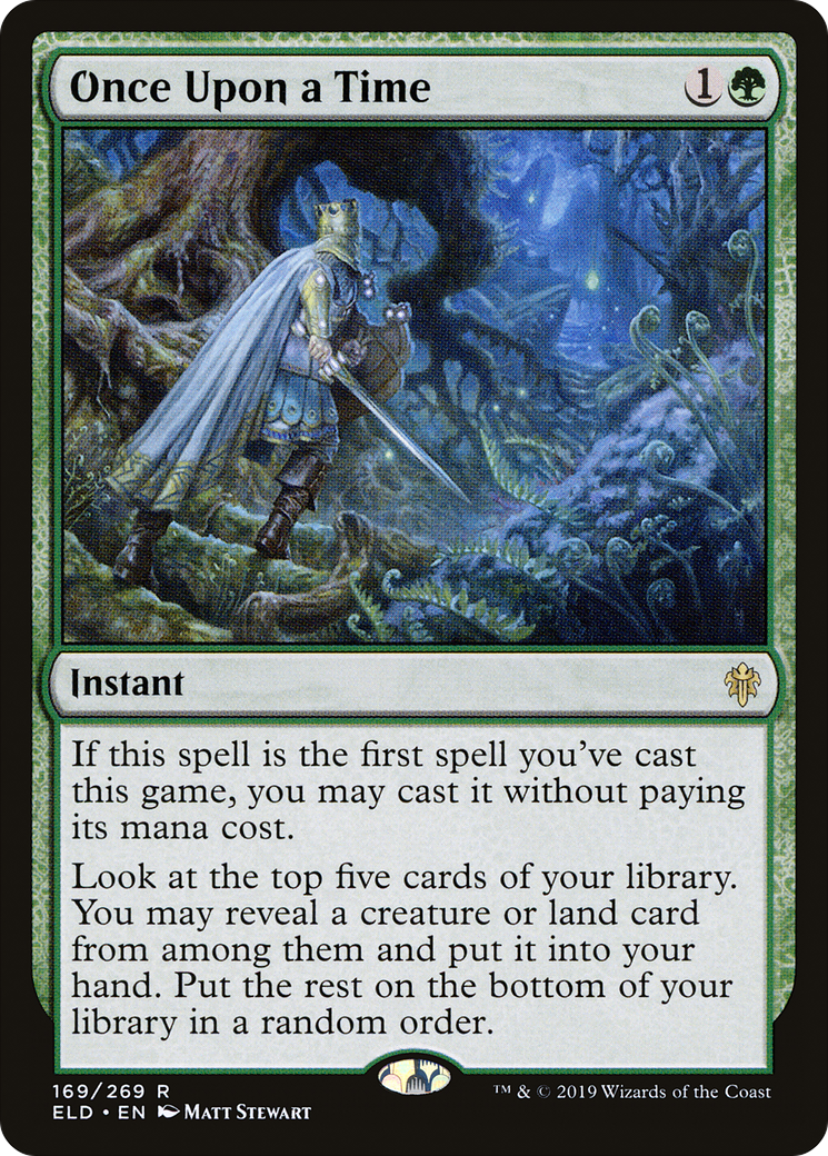 Once Upon a Time (ELD-169) - Throne of Eldraine