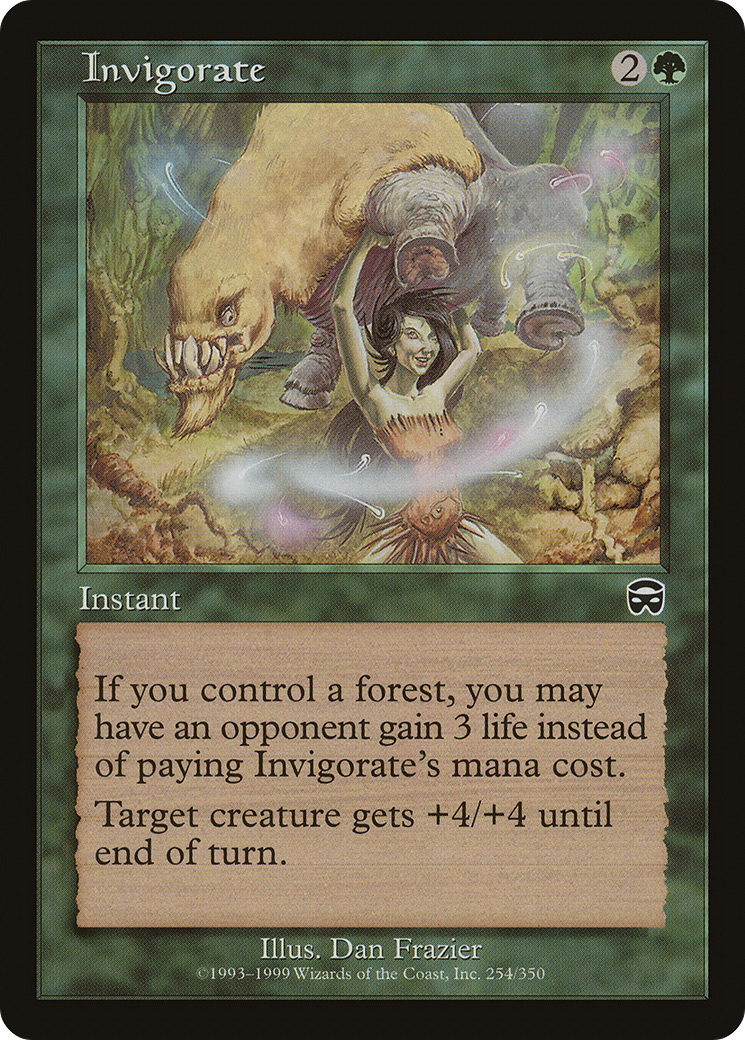 Invigorate (MMQ-254) - Mercadian Masques