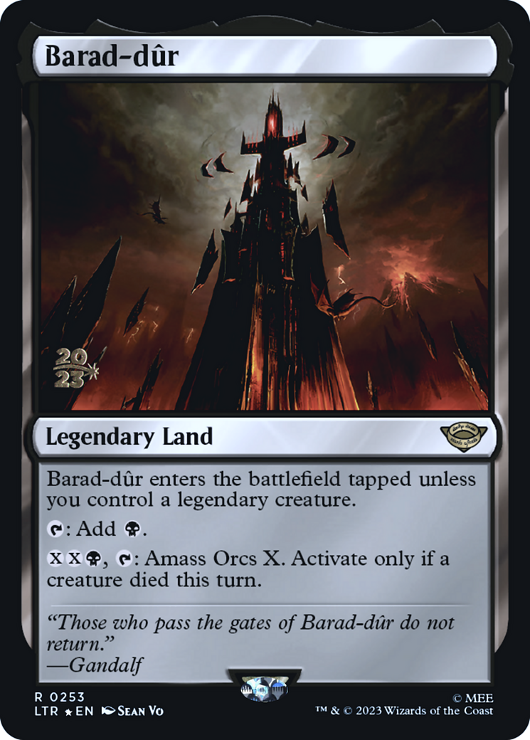 Barad-dur (PRE-253S) - Tales of Middle-earth Promos Foil