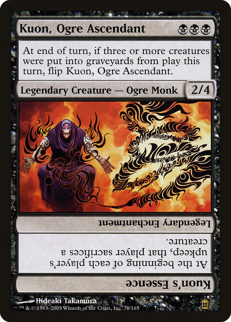 Kuon, Ogre Ascendant (SOK-078) - Saviors of Kamigawa Foil