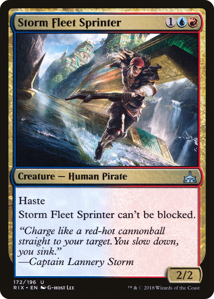 Storm Fleet Sprinter (RIX-172) - Rivals of Ixalan