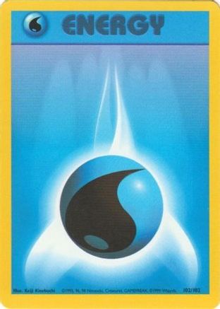 Water Energy 102/102 Base Set - Common