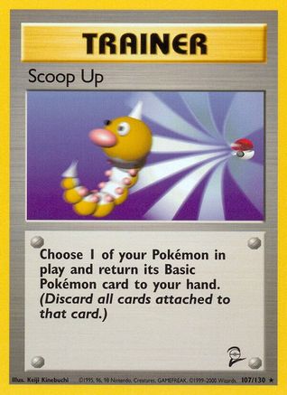 Scoop Up 107/130 Base Set 2 - Rare