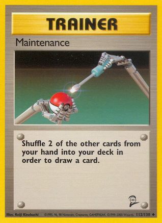 Maintenance 112/130 Base Set 2 - Uncommon