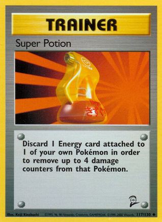 Super Potion 117/130 Base Set 2 - Uncommon