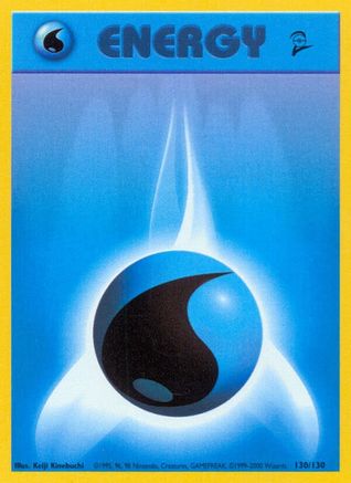 Water Energy 130/130 Base Set 2 - Common
