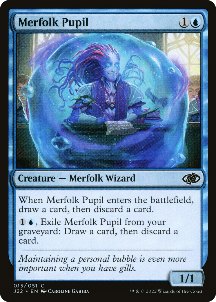 Merfolk Pupil (J22-015) - Jumpstart 2022